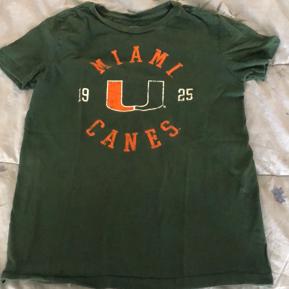Boys Miami Hurricanes t shirt